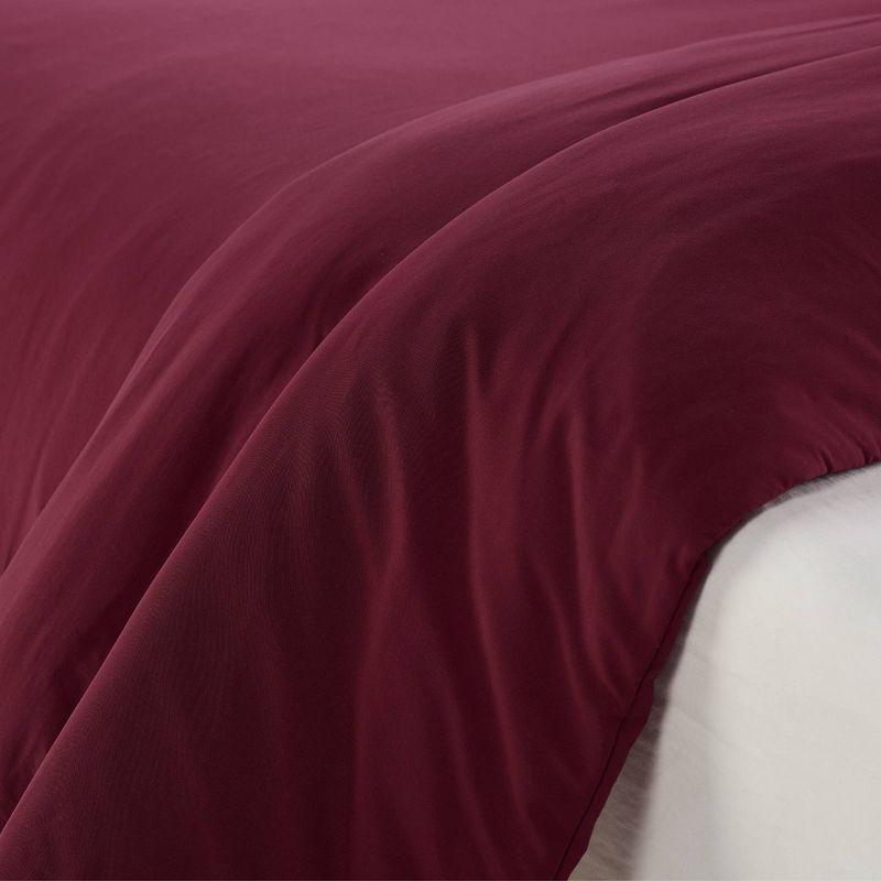 Serta Serta Simply Clean Antimicrobial 3 Piece Duvet Cover Set