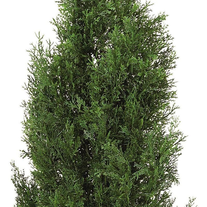 Nearly Natural 4-ft Cedar Tree Artificial Tree (Indoor/Outdoor)