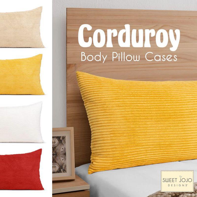 Sweet Jojo Designs Corduroy Body Pillow Case by Sweet Jojo Designs