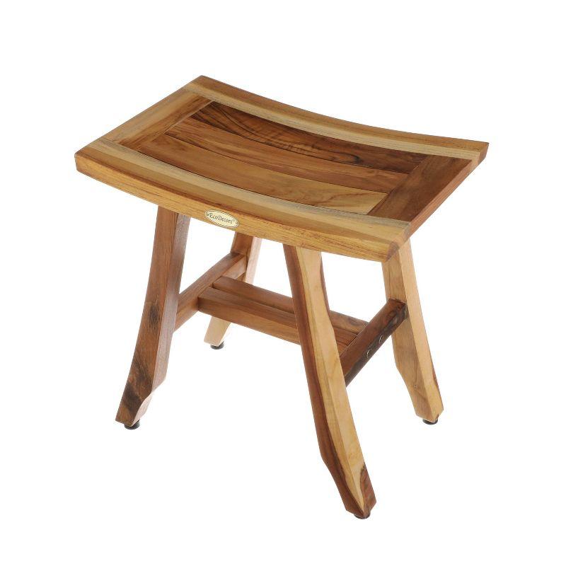 18" Satori ED994 Wide Teak Shower Transfer Bench/Seat - EcoDecors