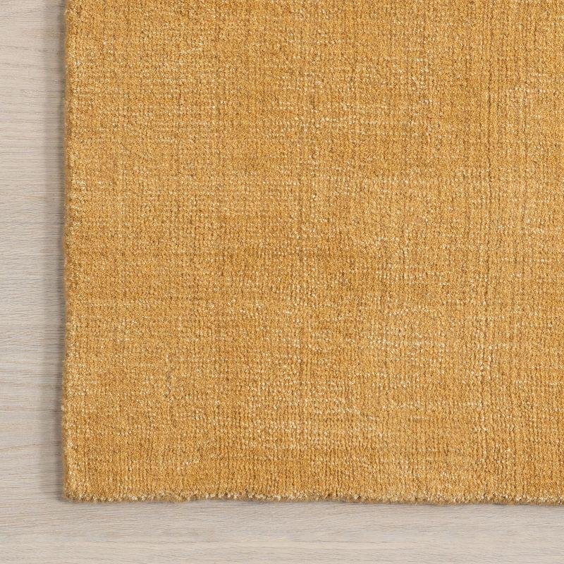 Lahjar Speckled Wool Blend Area Rug