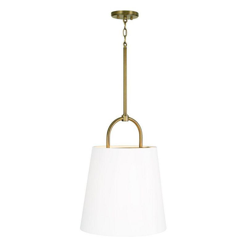 Capital Lighting Brody 1 - Light Pendant in  Aged Brass