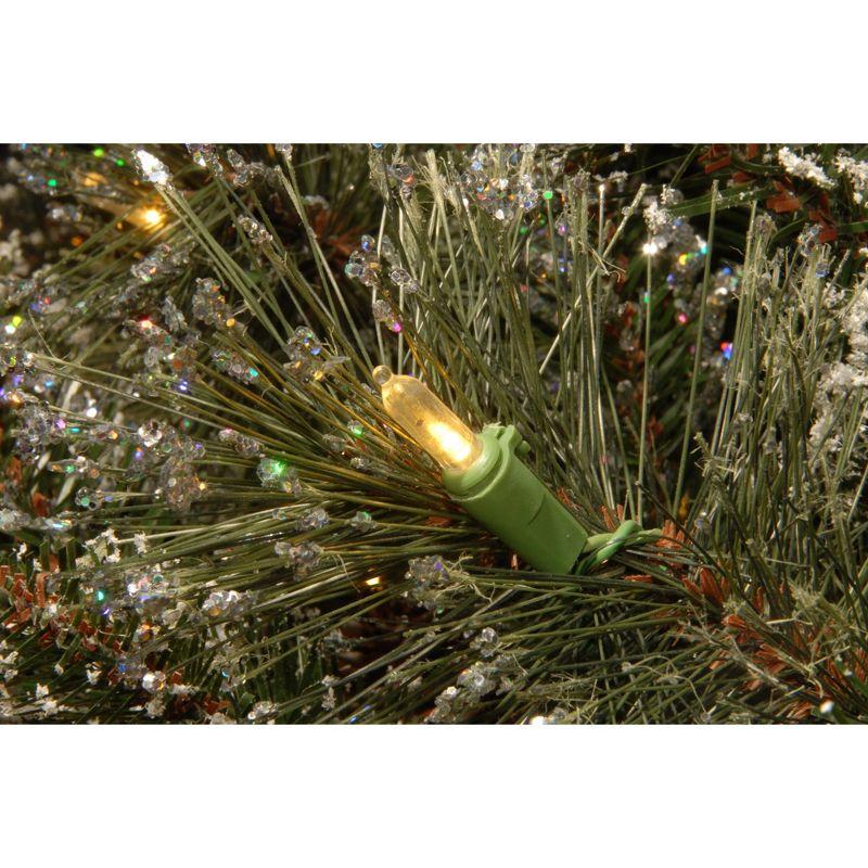 Warm White LED Pre-Lit Pine Cone Garland - 6 Feet