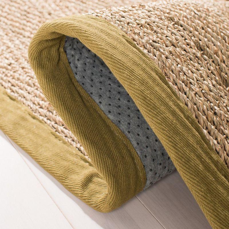 Natural Fiber NF115 Power Loomed Indoor Area Rug - Natural/Olive - 5'x8' - Safavieh