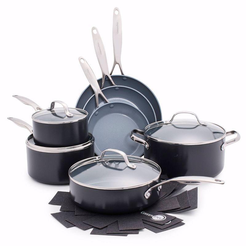 Green Pan ™ Valencia Pro Ceramic Non-Stick 11-Piece Cookware Set