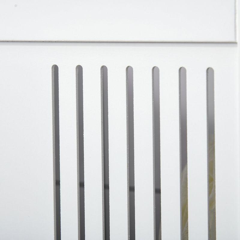 TONY'S APPLIANCES Modern Under Sink Cabinet with 2 Doors, Pedestal Under Sink Bathroom Cupboard, Bathroom Vanity Cabinet with Adjustable Shelves