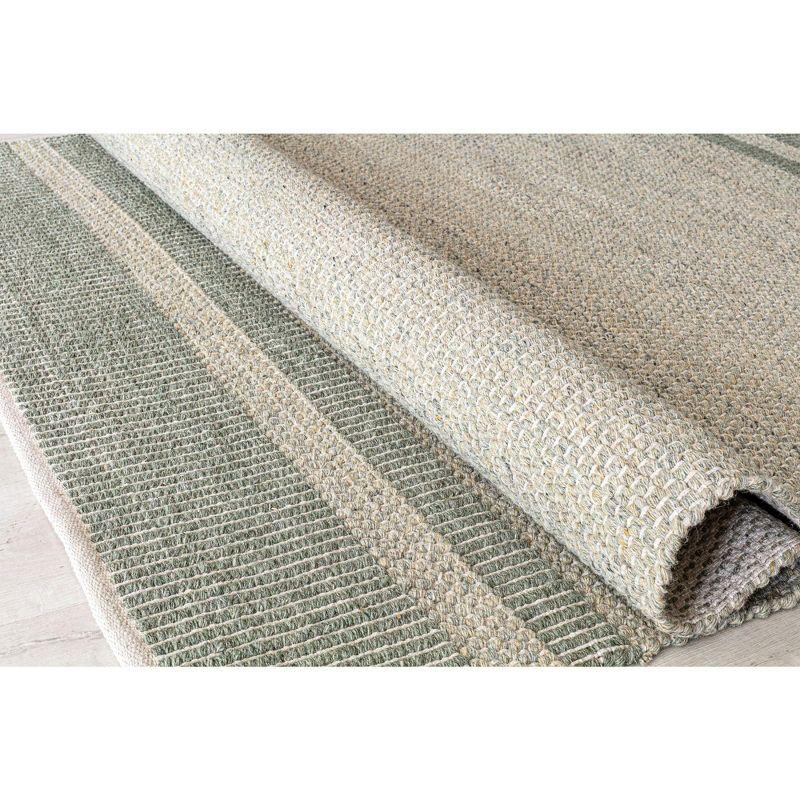 Rugs America Daphne DN10A Farmhouse Border Area Rug for Dining Room Rug Neutral Rug Living Room Rug Kitchen, 8'x10'