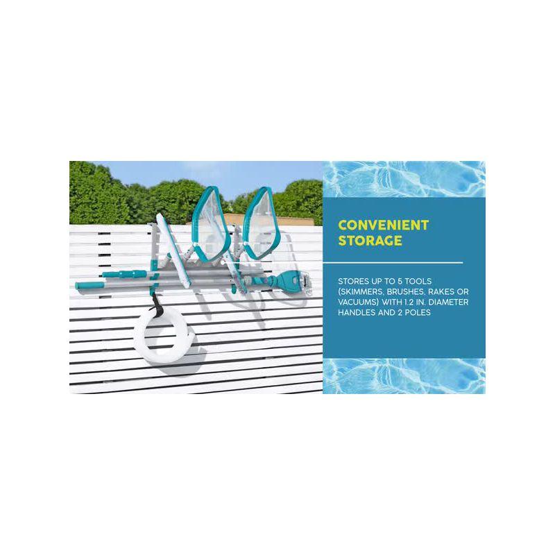 Bestway Bestway Flowclear StorePro Swimming Pool Wall Accessory and Equipment Organizer