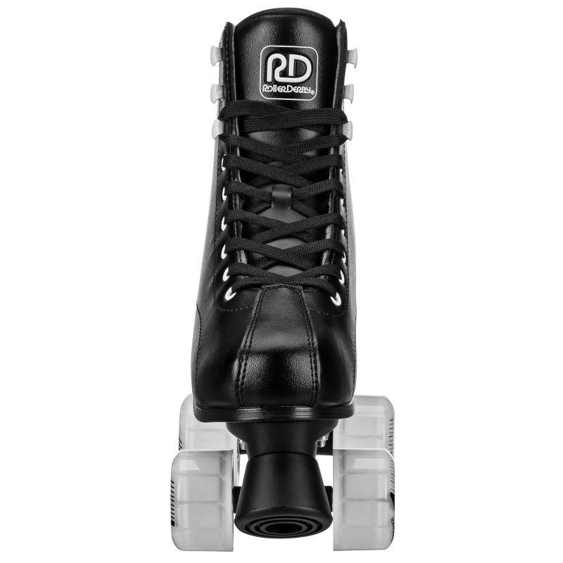 Roller Derby Youth Adult Custom Fit Quad Roller Skates - Black 7-10