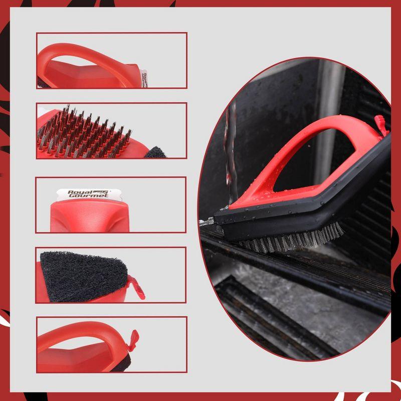 Royal Gourmet Grill Cleaning Brush Set