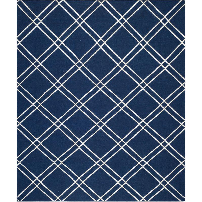 Dhurries DHU638 Hand Woven Area Rug  - Safavieh