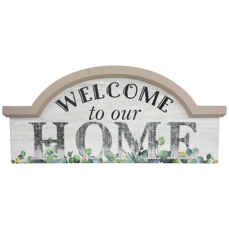 Northlight Welcome to Our Home Wall Sign - 29.75"
