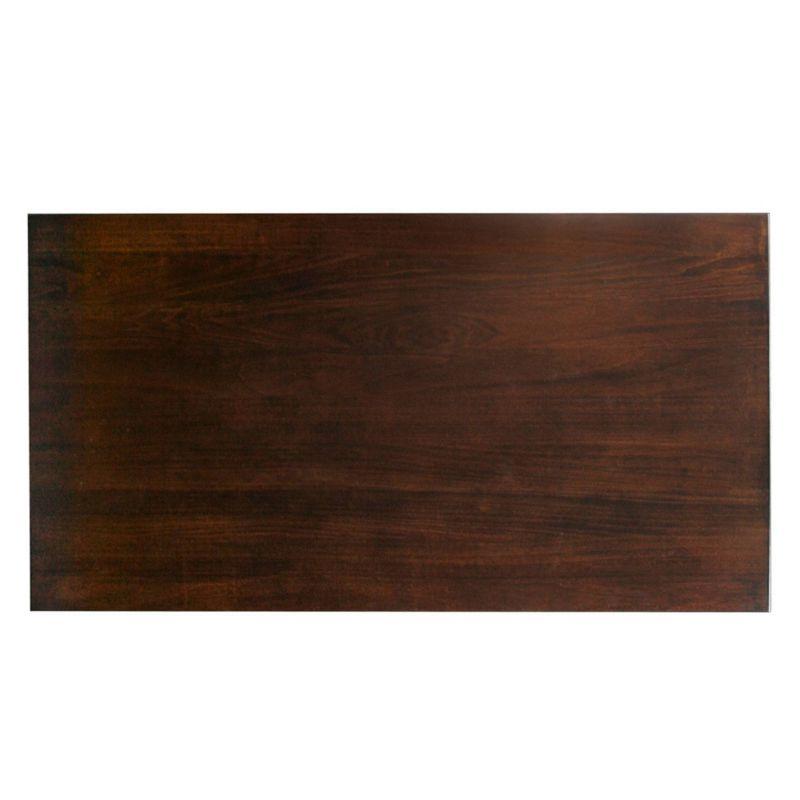 Laurent Condo/Apartment Coffee Table Chocolate Cherry Finish - Leick Home