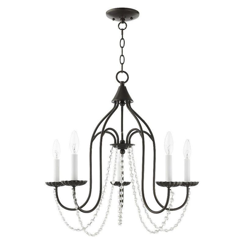 Livex Lighting Alessia 5 - Light Chandelier in  English Bronze