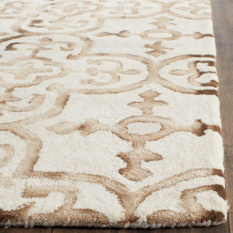 Dip Dye DDY711 Hand Tufted Indoor Accent Rug - Ivory/Camel - 2'x3' - Safavieh