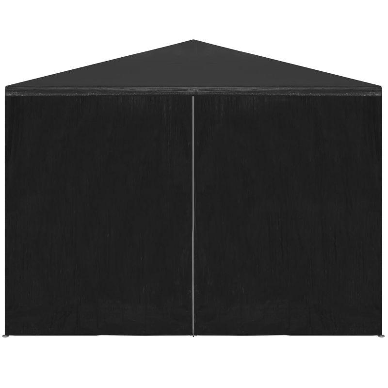 Anthracite Polyethylene and Steel Outdoor Party Tent 19.7' x 9.8'