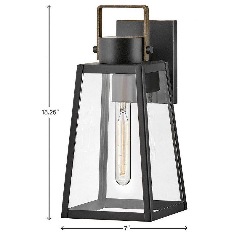 Lark Hugh 1 - Light Lantern in  Black/Burnished Bronze