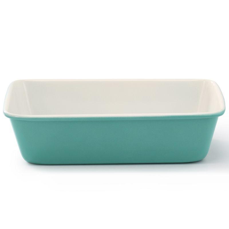 Martha Stewart Everyday Color Bake 9x5 Inch Rectangular Carbon Steel Loaf Pan in Teal