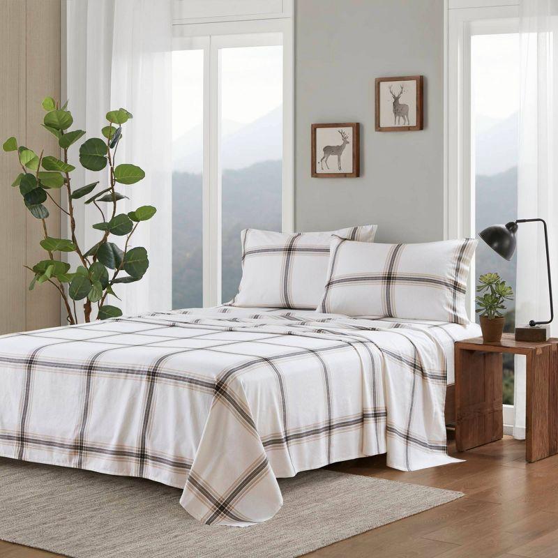 Woolrich 100% Cotton Flannel Sheet Set