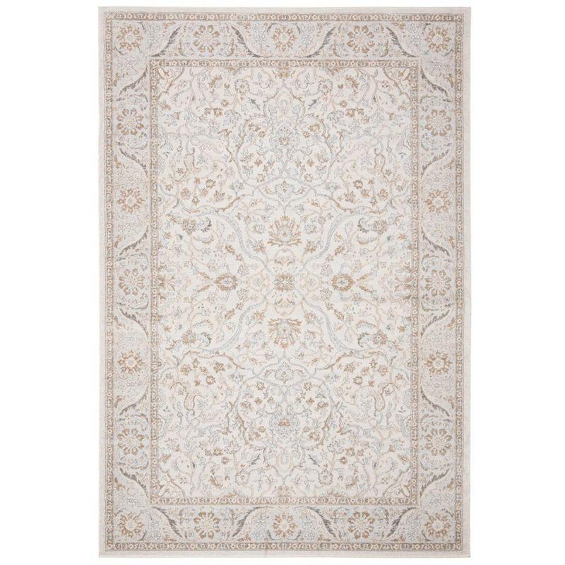 Isabella ISA912 Power Loomed Area Rug - Cream/Beige - 6'x9' - Safavieh.