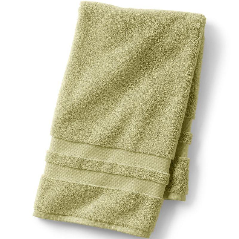 Lands' End Essential Cotton Hand Towel - Hand Towel - Fresh Olive