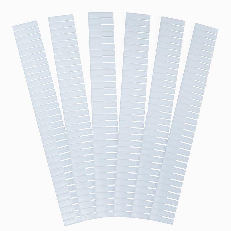 The Lakeside Collection 6-Pc. Adjustable Drawer Dividers Set - Large