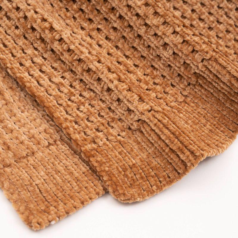 Amor Waffle Amor Waffle Chenille Knit Throw