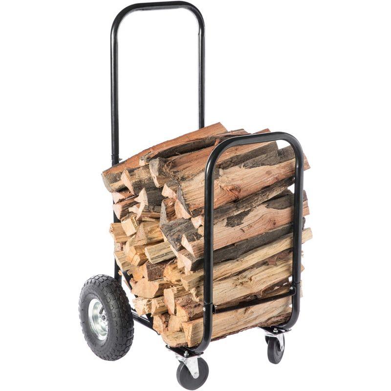 Corda 19.75'' W Metal Log Rack