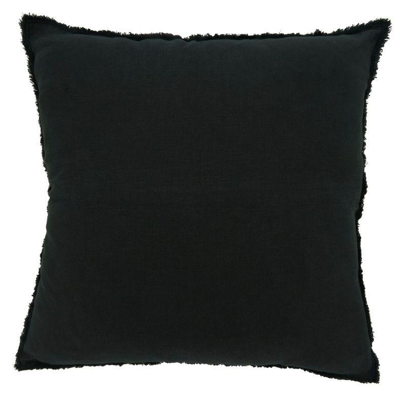 Linen Reversible Throw Pillow