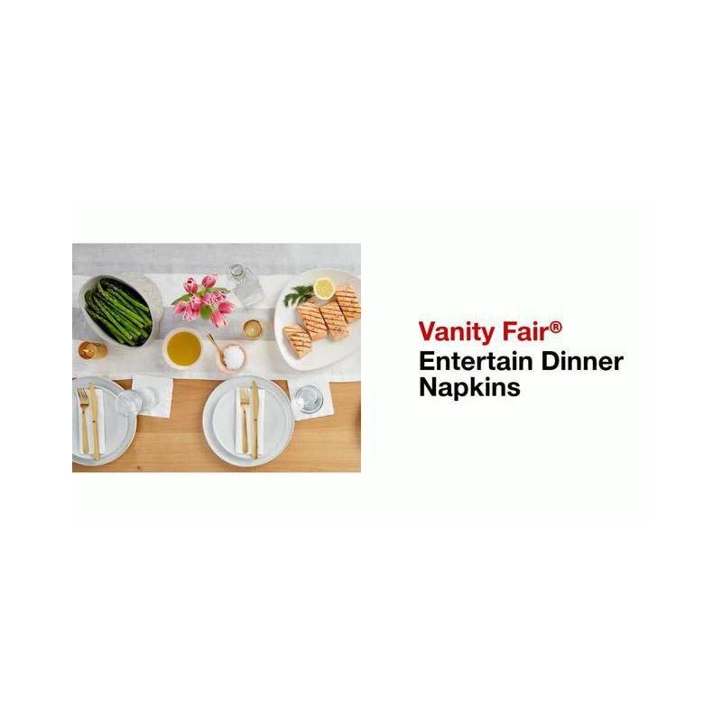 Vanity Fair Entertain 3-Ply Napkins - 40ct