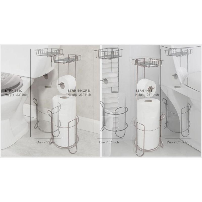 Free Standing Toilet Paper Holder