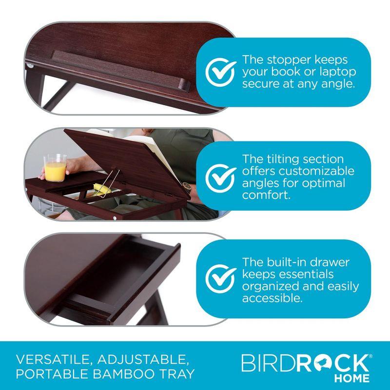 Sofia + Sam Adjustable Solid Wood Standing Desk Converter