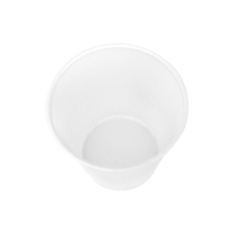 Seville Classics Mesh Trash Can, Waste Paper Basket, Round (Set of 2)