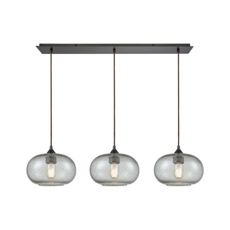 Elk Home Volace 3 - Light Chandelier in  Oil Rubbed Bronze