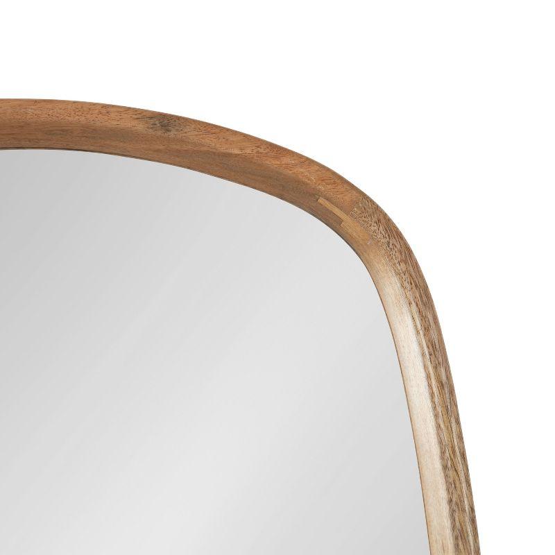 Kate and Laurel Prema Framed Wall Mirror, 20x30, Natural
