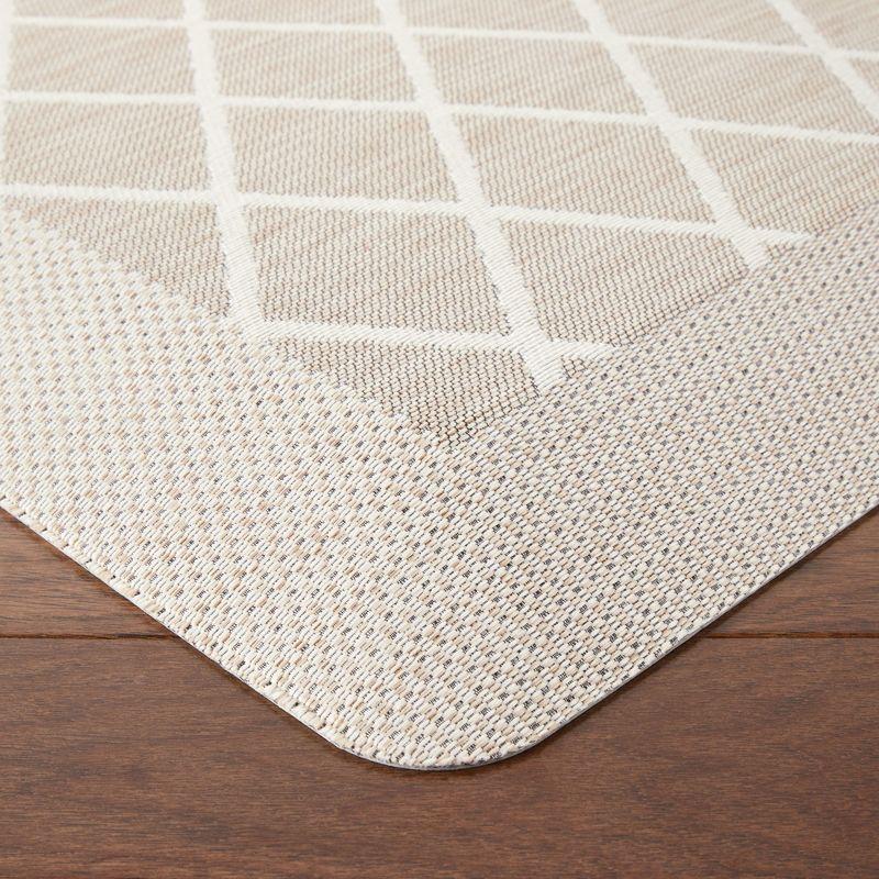 Martha Stewart Miles Modern Diamond Anti-Fatigue Air-Infused Kitchen Mat