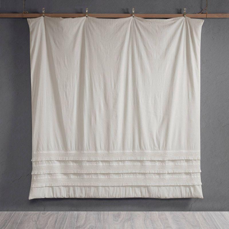 Kelly Clarkson Home Hugo Cotton Seersucker Duvet Cover Set