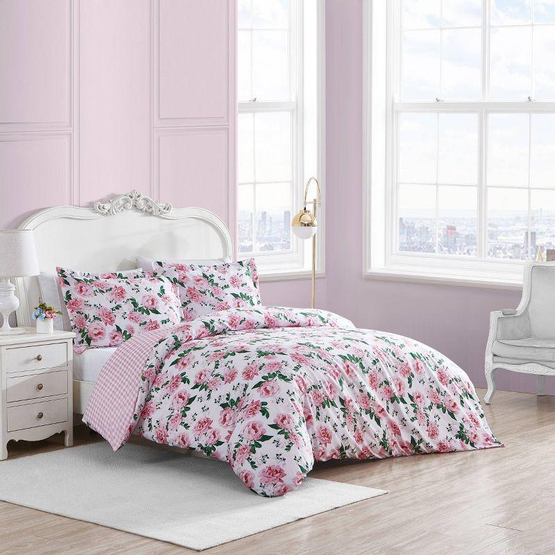 Blooming Roses Duvet Cover Set - Betseyville