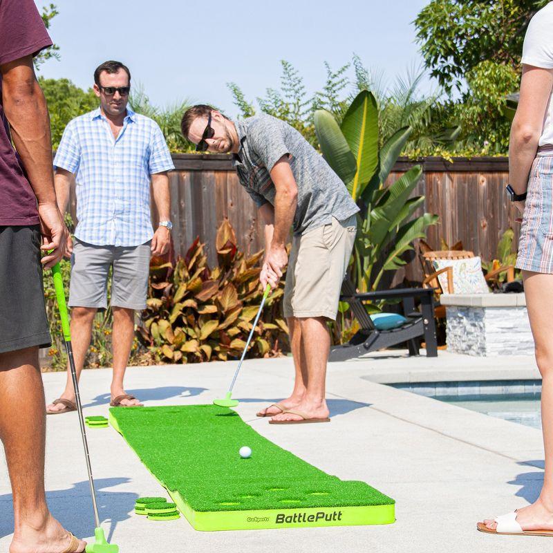 GoSports Battleputt 11ft Putting Game - Includes 2 Putters and 2 Golf Balls