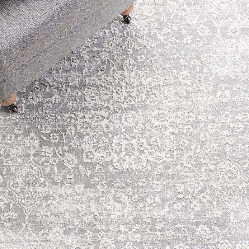 Princeton PRN712 Power Loomed Indoor Area Rug - Grey/Beige - 4'x6' - Safavieh.