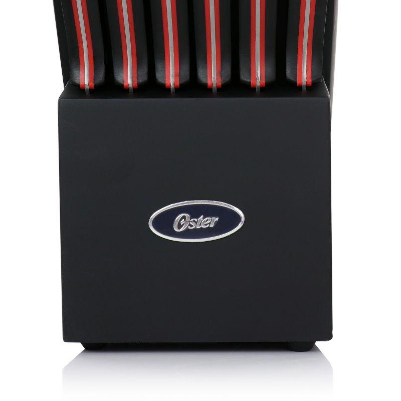 Oster Durbin 14 Piece Stainless Steel Cutlery Set with Block