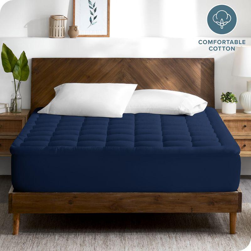 Bare Home Cotton Top Mattress Pad