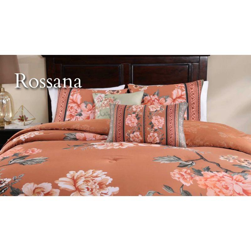 BeBeJan Bebejan Rossana 100% Cotton Sateen 5 Piece Reversible Comforter Set