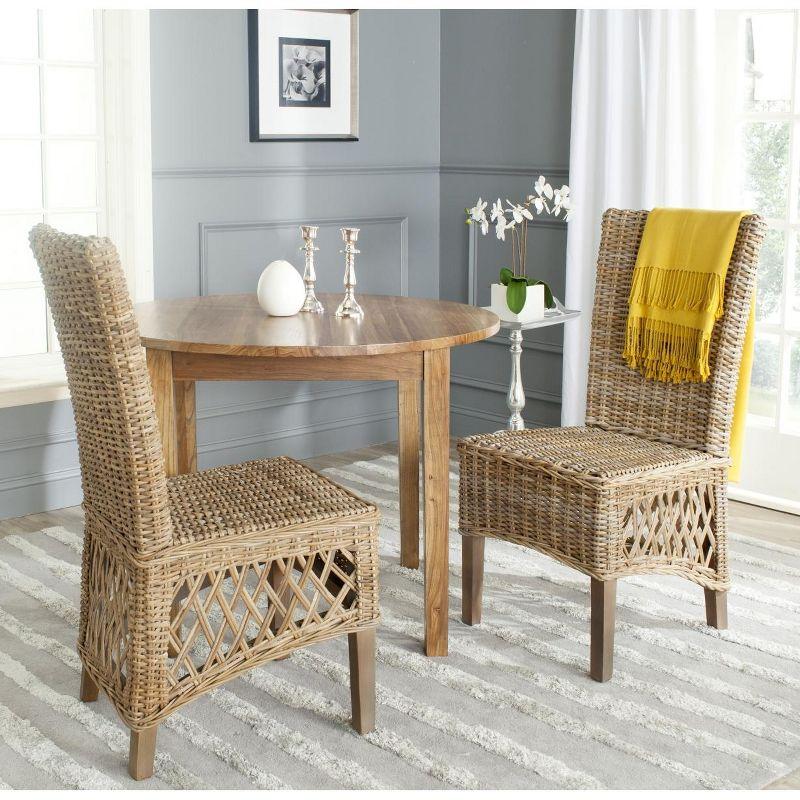 Bayou Breeze Karas Wicker Outdoor Dining Side Chair