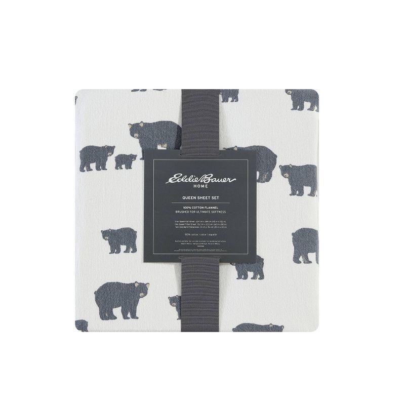 Patterned Flannel Sheet Set - Eddie Bauer