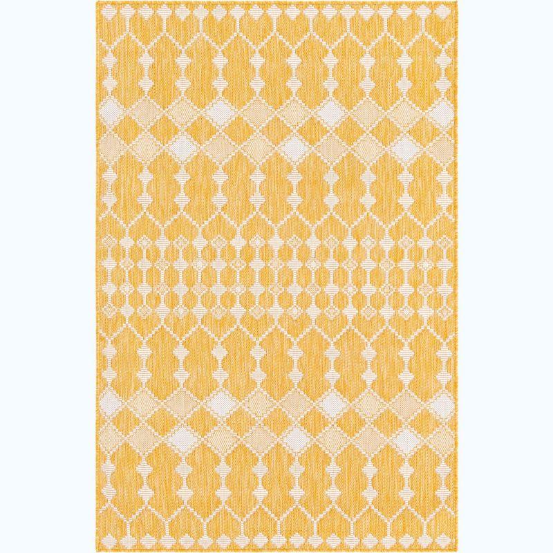 Unique Loom Outdoor Trellis Traliccio Trellis Woven Area Rug