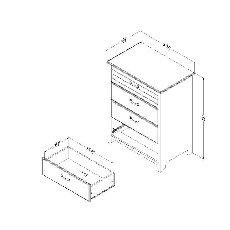 Cubby Kids 4 - Drawer Chest