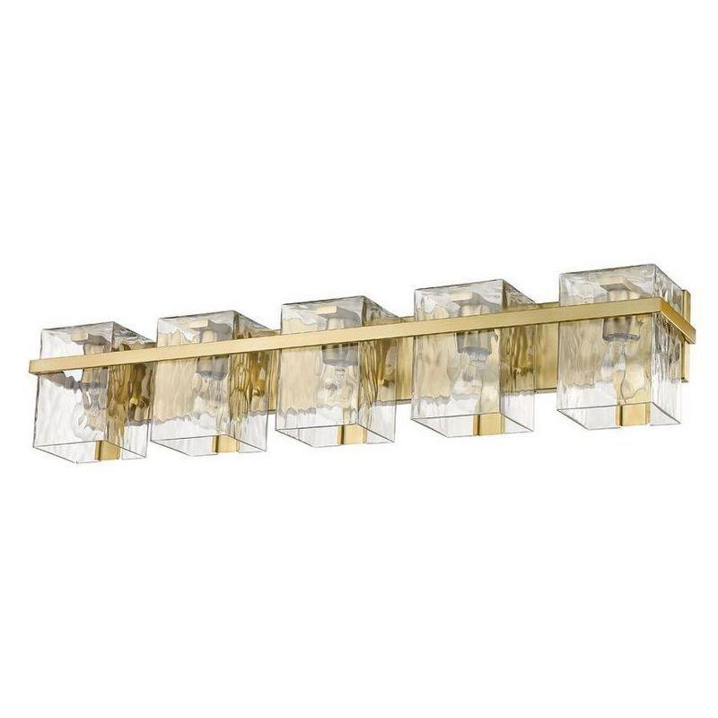 Z-Lite Bennington 5 - Light Vanity in  Modern Gold