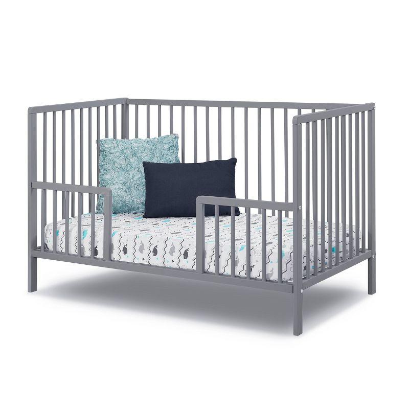 Sorelle Happy 3-in-1 Convertible Crib - Gray