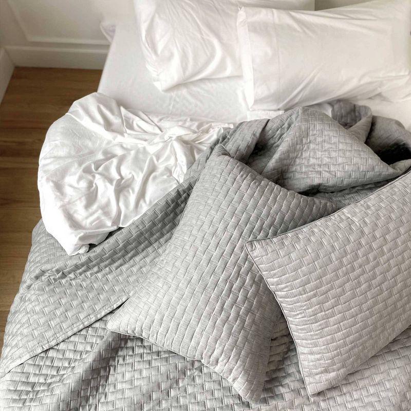 BedVoyage BedVoyage Melange from Bamboo Cotton Quilted Coverlet
